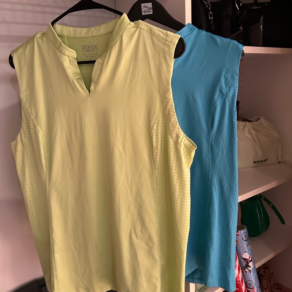 Dover equestrian riding tank tops